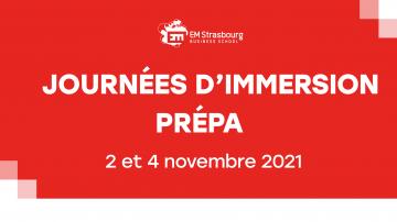 Journée immersion Prépas - EM Strasbourg