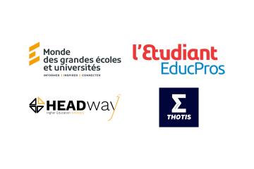 Logos des médias cités