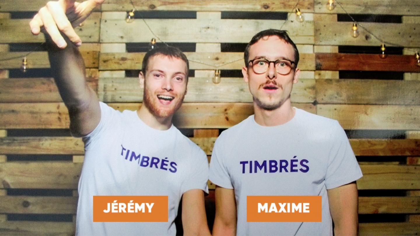 L’aventure entrepreneuriale “timbrée” de Maxime Boutier et Jérémy Dalzon  - EM Strasbourg