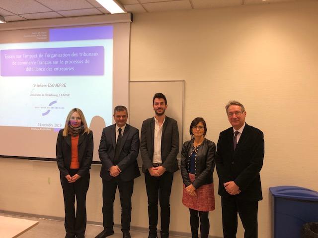 Stéphane Esquerre's Dissertation Defense - EM Strasbourg