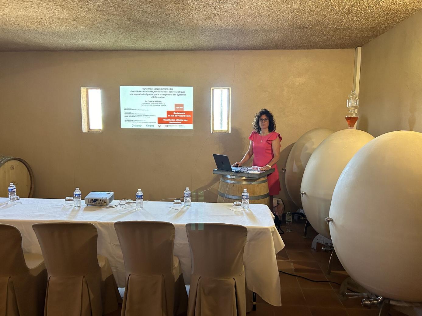 C. Haller earns her French qualification to supervise research (HDR)  - EM Strasbourg