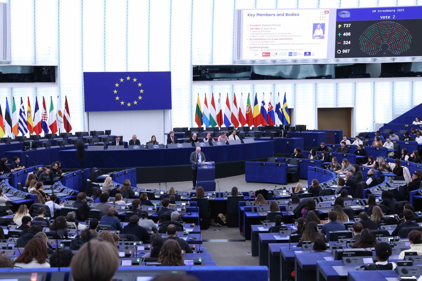 850 étudiants explorent l’économie circulaireau Parlement européen - EM Strasbourg